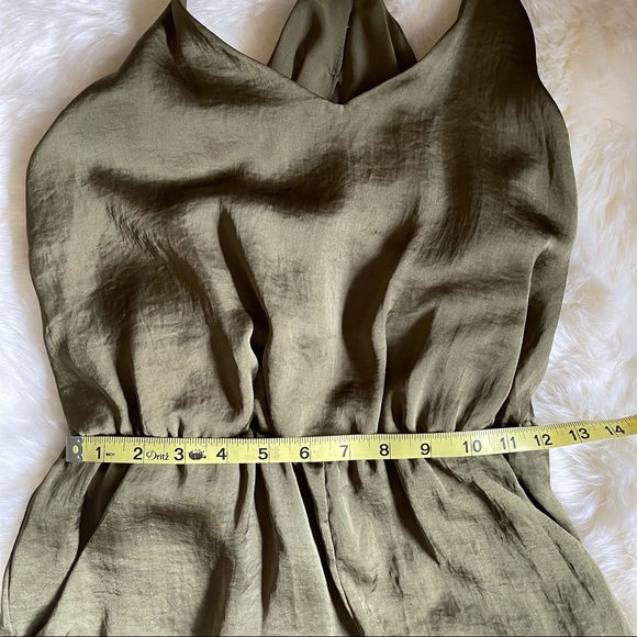 Like new,  Olive Green Xhilaration Romper - xs - Picture 9 of 11